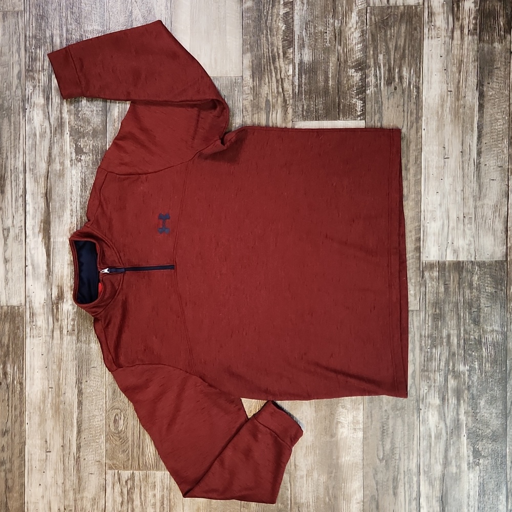 Under Armour Cold Gear Loose 1/4 Zip Pullover Mens 2XL - Picture 2 of 16
